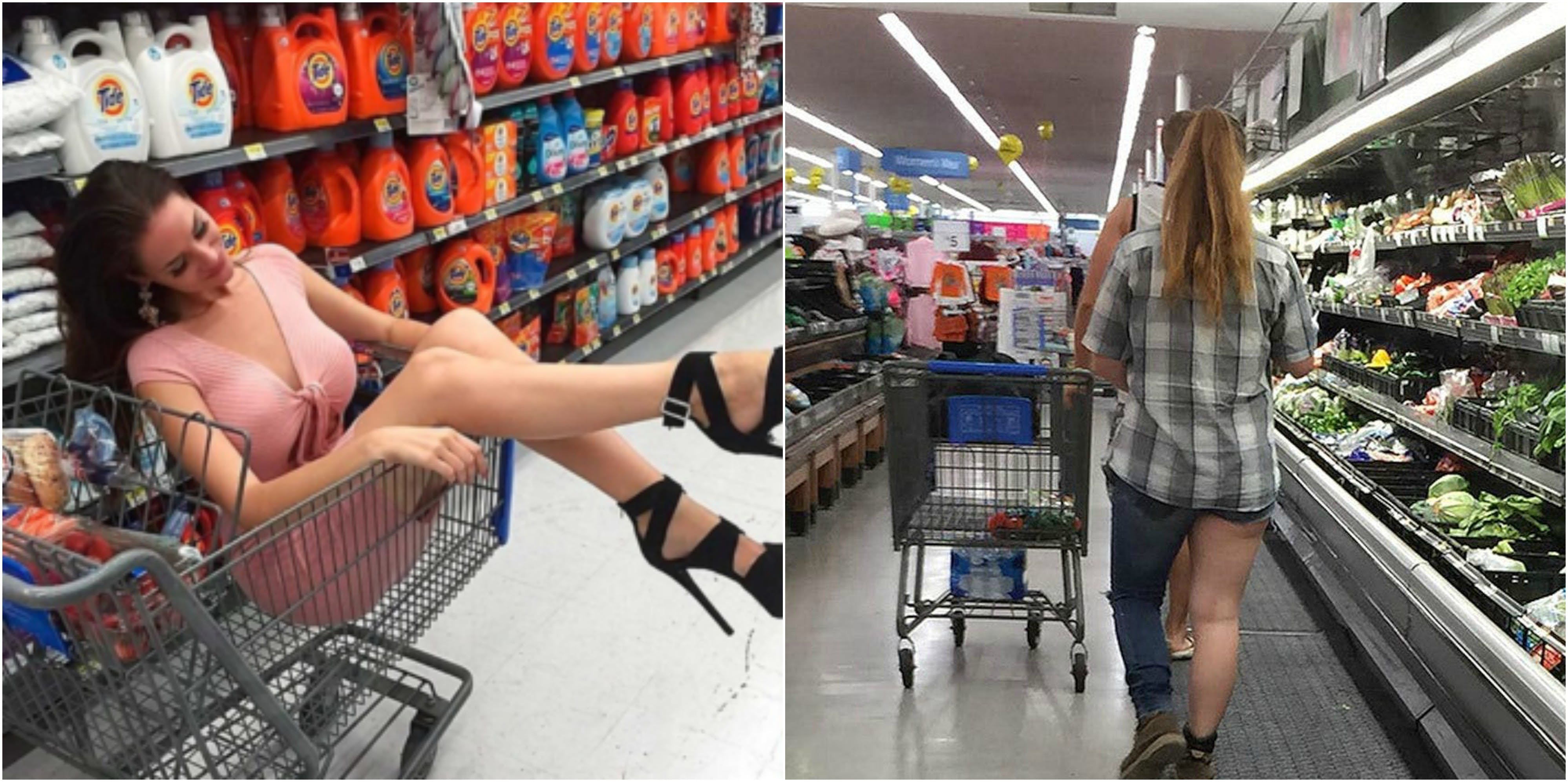 Sexy women shoppers