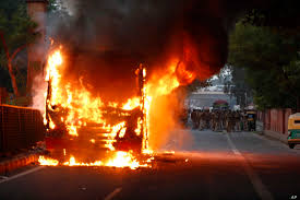 Image result for Indian citizenship bill riot arson
