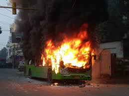 Image result for Indian citizenship bill riot arson