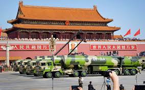 Image result for missiles on tian an men parade