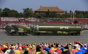 Image result for missiles on tian an men parade