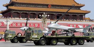 Image result for missiles on tian an men parade