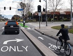 Image result for cyclist traffic lights pic