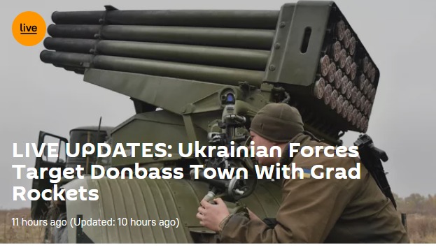 LIVE UPDATES_ Ukrainian Forces Target Donbass Town With Grad Rockets - 14.06.2022, Sputni_  00...jpg