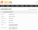 2021-08-07 Whois sammyboy com.png